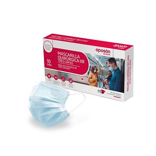 Mascarilla Quirurgica Iir 3 Capas Aposan Botiqui