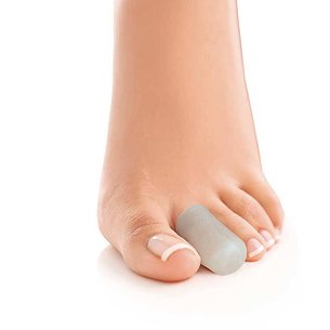 Protetores de dedos de silicone Comforsil, 2 unidades