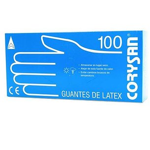 Luvas Corysan Látex Tgrande 100 Unidades