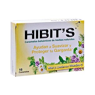 Caramelos Hibits Miel Y Limon 16 Uds