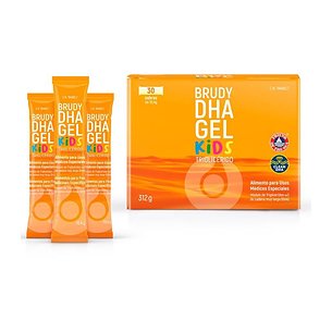 Brudy Dha Gel Kids 30 Sachês