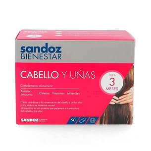 Sandoz Wellness Cabelo e Unhas 90 Cápsulas
