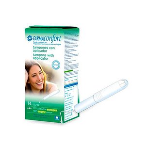 Tampões Farmaconfort Super Algodão 14 Unidades