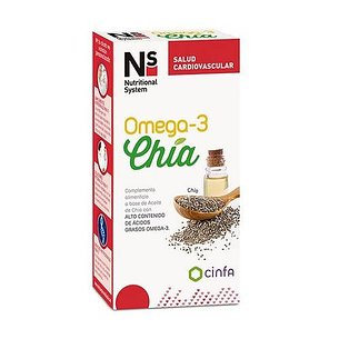 Ns Ômega 3 Chia 120 Cápsulas