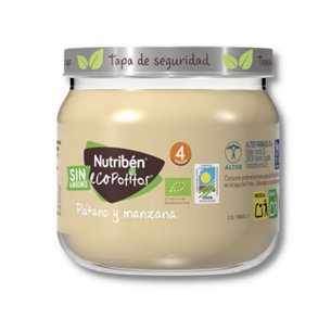 Nutriben Ecopotitos Banana Maçã 1 Embalagem 120