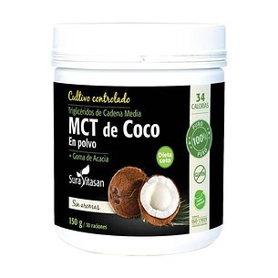 Mct Coco em Pó 150 gr Suravitasan