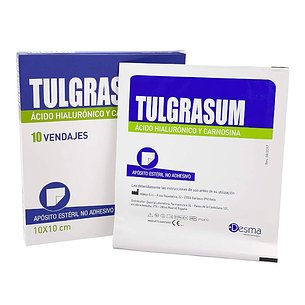 Tulgrasum 10x10 cm 10 curativos