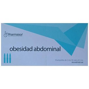 Obesidad Abdominal 10 Ampollas De 2ml