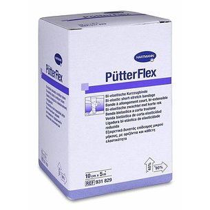 Bandagem de compressão forte Putter Flex curta elástica