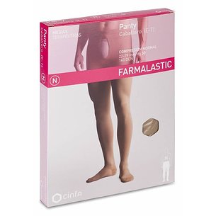 Meia-calça masculina com compressão normal Farmalastic