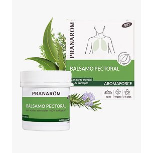 Pranarom Aromaforce Bálsamo Peitoral Bio Eco 80 ml