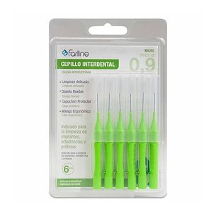 Farline Micro Escova Interdental 09 mm 6 Unidades