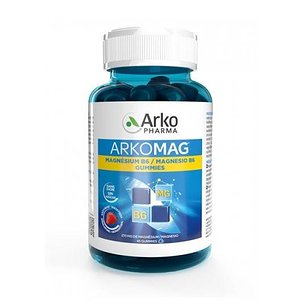 Arkomag Magnésio B6 45 Gomas Sabor Morango