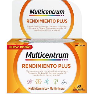 Multicentrum Plus Ginseng Ginkgo 30 Tabletten
