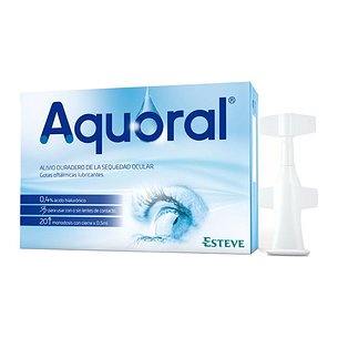 Aquoral Befeuchtende Augentropfen 20x05 ml