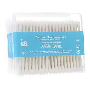 Interapothek Hygiene-Wattestäbchen Papierstäbchen 