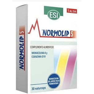 Normolip 5 30 cápsulas naturais