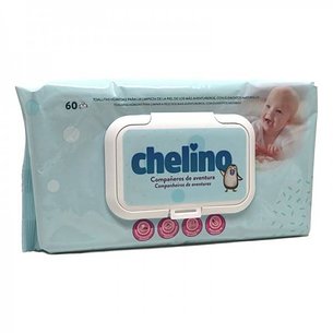 Lenços umedecidos Chelino Baby 60 unidades