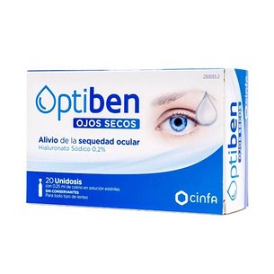 Optiben Ojos Secos 20 Monodosis