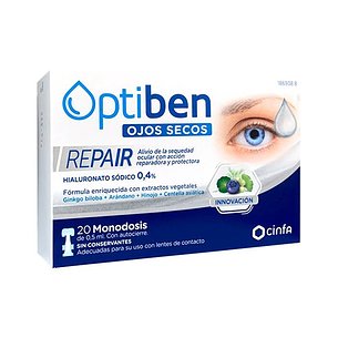 Optiben Dry Eyes Repair 20 monodoses