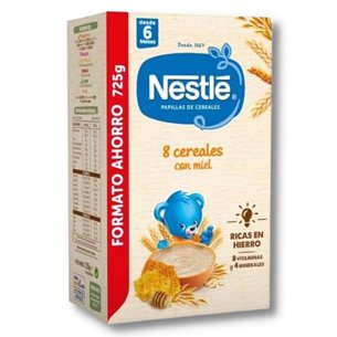 Mingau de Cereais Nestle 8 com Mel 725 g