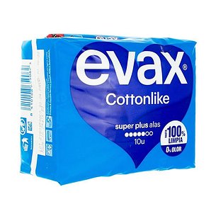 Evax Cottonlike Super Plus Flügel 12 Einheiten