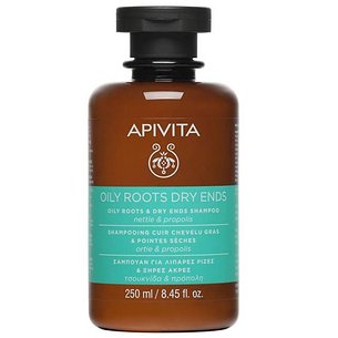 Shampoo Equilibrante Apivita para Raiz e Pontas Oleosas