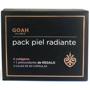 Goah Clinic Radiant Skin Collagen 120 Cápsulas + Antioxidante 60 Cápsulas Promo