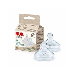 Nuk Nature Sense Silikonsauger Größe S 06m 2 U