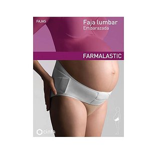 Farmalastic Lendengürtel für Schwangere, mittlere Größe