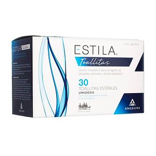 Estila 30 sterile Augenlidtücher