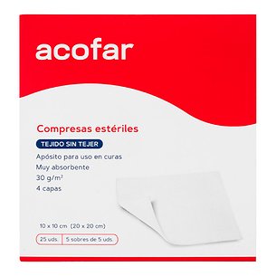 Acofar Curativo Estéril Não Tecido 25 Comprimidos