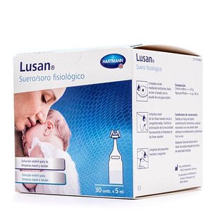 Lusan Nasal Physiological Serum 30 Dose Única 5 ml