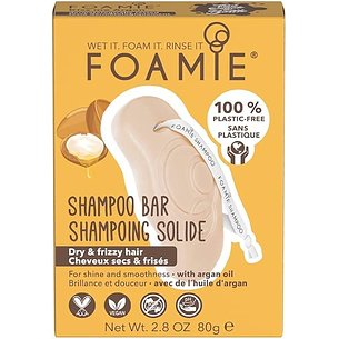 Shampoo Sólido Foamie para Cabelos Secos e Encaracolados 80g
