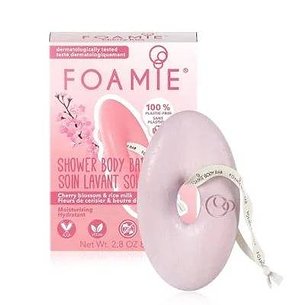 Foamie Solid Shower Soap Cherry Blossom Rice Milk 80g