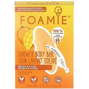 Sabonete de banho sólido Foamie Manga Laranja 80g