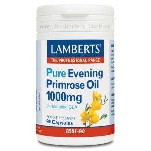 Aceite De Onagra Puro 1000mg 90 Caps 850190 Lamberts