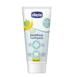 Chicco Banana Maçã Sabor Creme Dental Infantil
