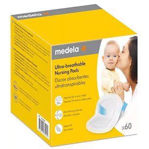 Discos absorventes descartáveis Medela 60 unidades