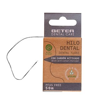 Fio dental Beter com carvão ativado Ref 21023