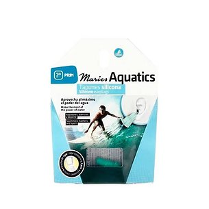 Tampões de ouvido de silicone Maries Aquatics 2 unidades