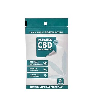 Adesivos de CBD Vitalidade Saudável Forte Plus 32 Mg 2