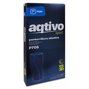 Prim Aqtivo Sport Elastic Calf Sleeve, 1 Unidade