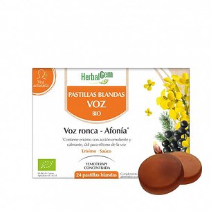 Herbalgem Pastillas Blandas Voz 24 Un