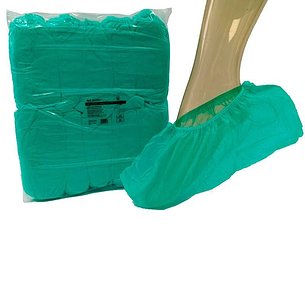 Cubrezapatos Tejido Verde Bolsa 100u