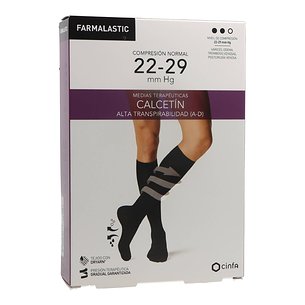 Meias antibacterianas Farmalastic tamanho M 