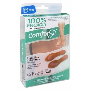 34 Palmilhas extrafinas com revestimento de silicone