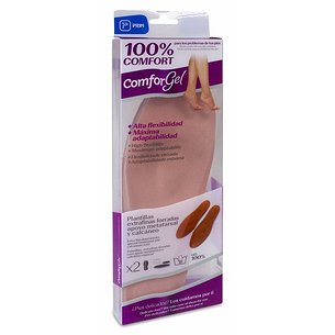 Plantillas De Gel Extrafinas Forradas Comforgel 