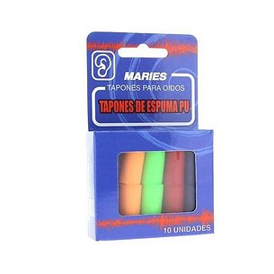 Tampões de ouvido Maries Focus Pu Foam 10 unidades