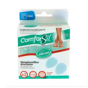 Palmilhas de descanso de silicone Comforsil 2 Mini
